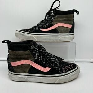 Vans Shoes Womens 5.5 Sk8-Hi 46 MTE DX Skate High Black Pink Thick Trend